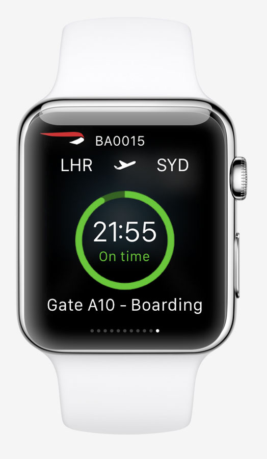 BA Apple Watch example